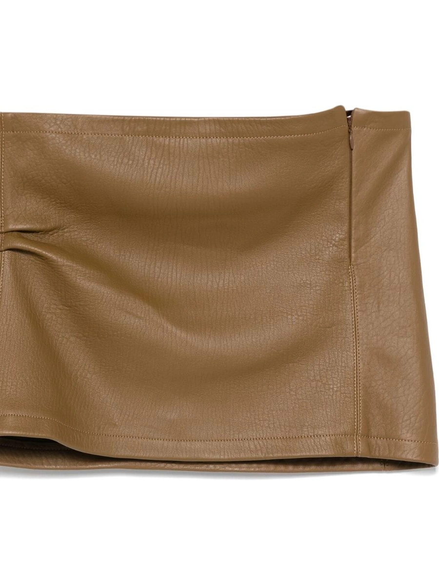 Affordable Women mini skirt leather Versace 0425